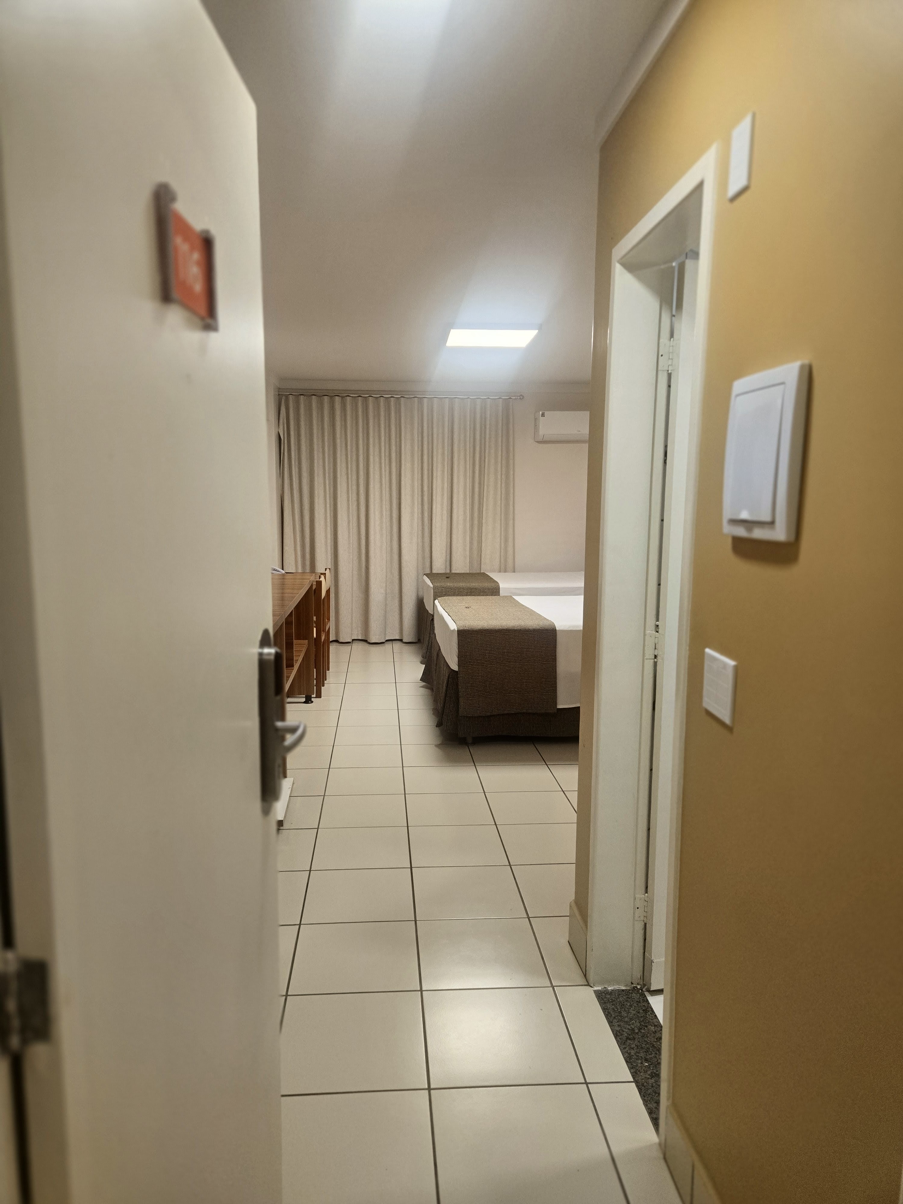 Entrada do apartamento